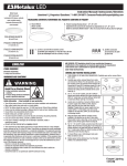 Metalux FMLED8WH840PR Instructions / Assembly