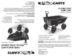 Gorilla Carts GOR2541D Instructions / Assembly