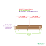 Greenes Fence RC6T21B Instructions / Assembly