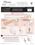 Pfister F-036-4CRC Installation Guide