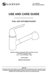 Glacier Bay 64CR576LFHD Installation Guide