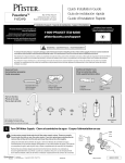 Pfister F-072-PDSL Installation Guide