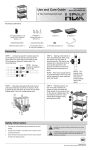 HDX EH-WSHDI-002 Instructions / Assembly