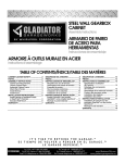 Gladiator GAWG28KDYG Installation Guide