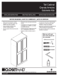 ClosetMaid 12316 Instructions / Assembly