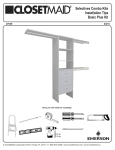 ClosetMaid 27029 Installation Guide