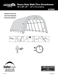 ShelterLogic 70593 Instructions / Assembly