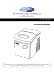Whynter IMC-491DC Use and Care Manual