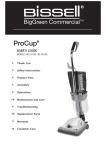 Bissell BG102DC Use and Care Manual