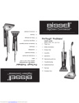 Bissell 17X31 Use and Care Manual