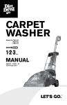 Dirt Devil FD50110 Use and Care Manual