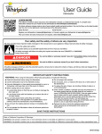 Whirlpool WDF520PADW Use and Care Manual