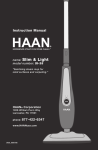 HAAN SI-35R Use and Care Manual