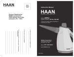HAAN HS-20R Use and Care Manual