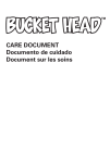Bucket Head BH0100 Use and Care Manual