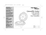 Hamilton Beach 25409 Use and Care Manual