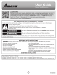 Amana ASD2575BRB Installation Guide