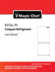 Magic Chef MCBM920S1 Use and Care Manual