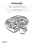 KitchenAid KMBS104EBL Use and Care Manual
