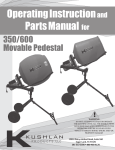 Kushlan 350MP Use and Care Manual