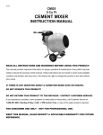 PRO-SERIES CMG5 Instructions / Assembly