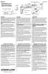 Prime-Line GD 52116 Instructions / Assembly