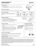 Martha Stewart Living WA29P2COM-FB Installation Guide