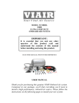 VIAIR 10000 Instructions / Assembly