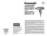 Kawasaki 841426 Use and Care Manual