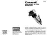 Kawasaki 840788 Use and Care Manual