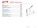 Arrow Fastener JT27 Use and Care Manual
