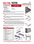 Du Ha 70104 Use and Care Manual