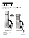 JET 708658K Use and Care Manual