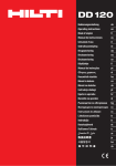 Hilti 274935 Use and Care Manual