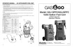 Gas & Go GG-25PFC Use and Care Manual