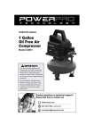 Power Pro Technology 22010 Use and Care Manual