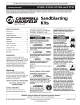 Campbell Hausfeld AT121102AJ Use and Care Manual