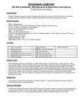 Speakman SE-583 Instructions / Assembly