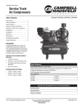 Campbell Hausfeld CE7002 Use and Care Manual