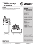 Campbell Hausfeld CE7053 Use and Care Manual