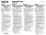 Klein Tools VDV512-058 Use and Care Manual