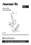 Powermate HWFN3N1P Use and Care Manual