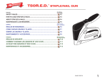 Arrow Fastener T50RED Use and Care Manual