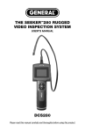 General Tools DCS280 Use and Care Manual