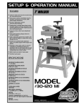 General International 30-120 M1 Use and Care Manual