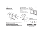 Prime-Line G 3089 Instructions / Assembly