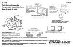 Prime-Line D 1685 Instructions / Assembly