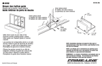Prime-Line M 6192 Instructions / Assembly