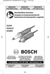 Bosch DG355LCE Use and Care Manual