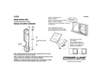 Prime-Line G 3135 Instructions / Assembly